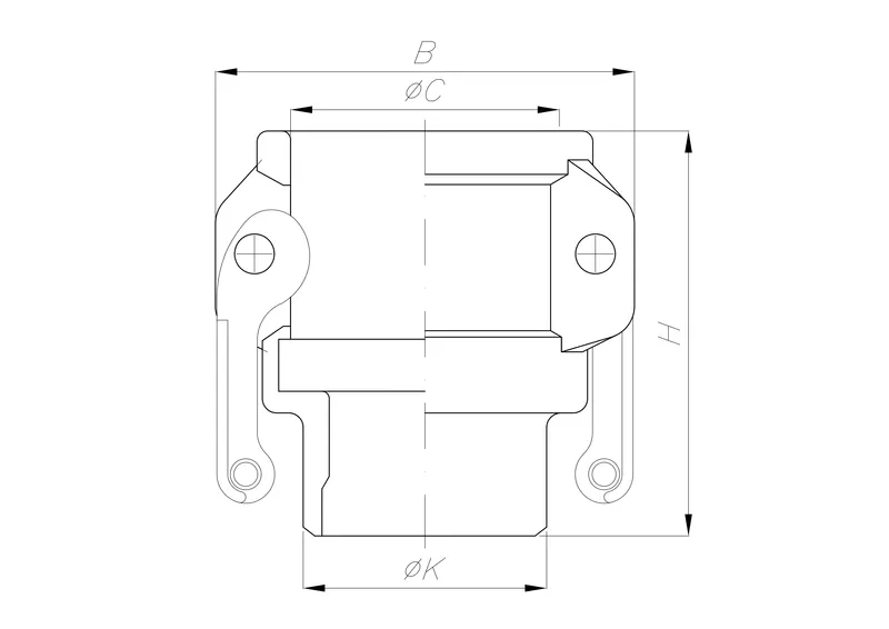 Adaptor Female Threaded